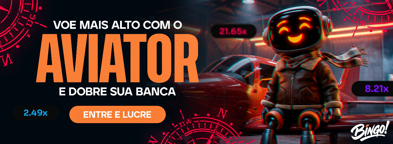 Voe mais alto com o Aviator e dobre sua banca