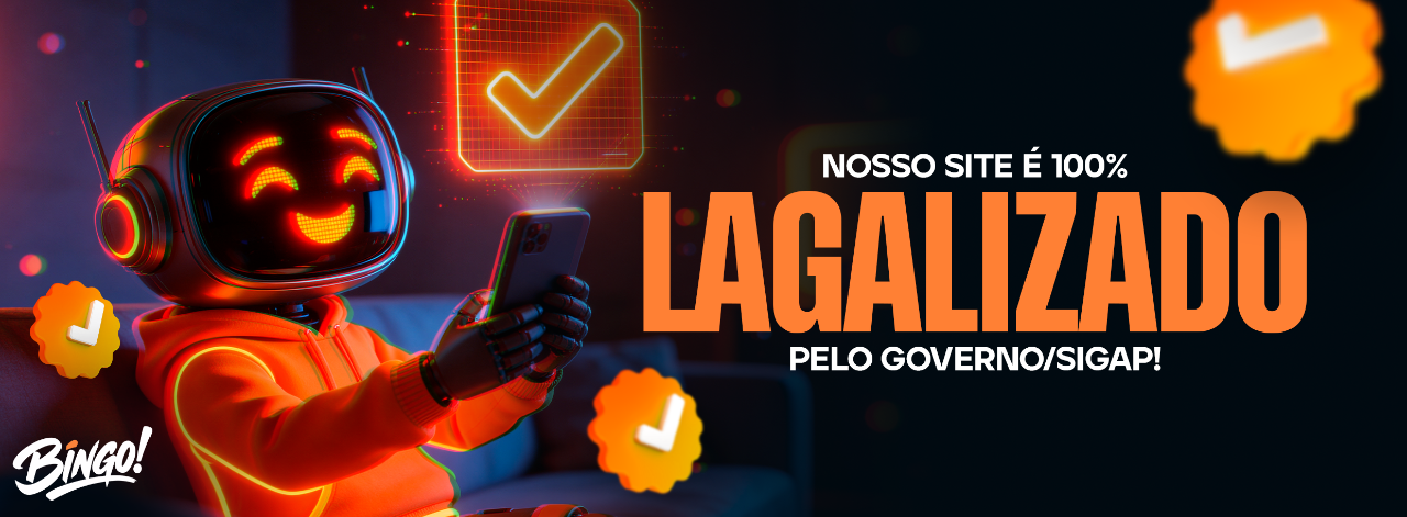Nosso site é 100% legalizado pelo governo/SIGAP